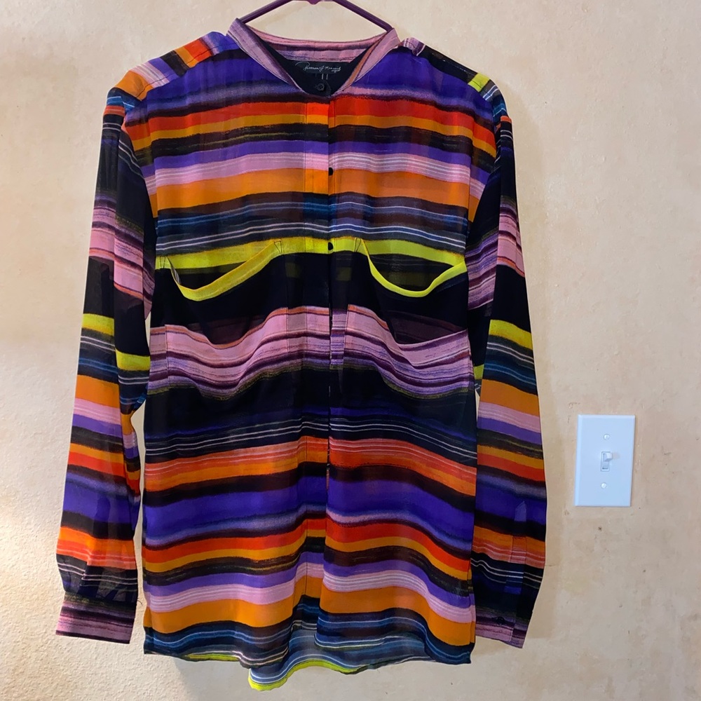 Small Colors & Stripes Blouse